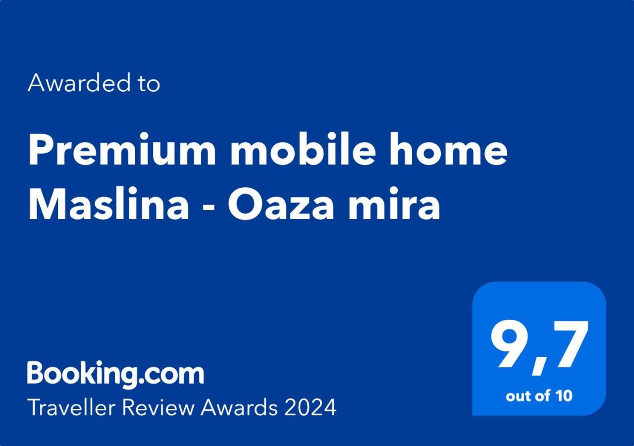 Premium Mobile Home Maslina - Oaza Mira Drage Exterior foto